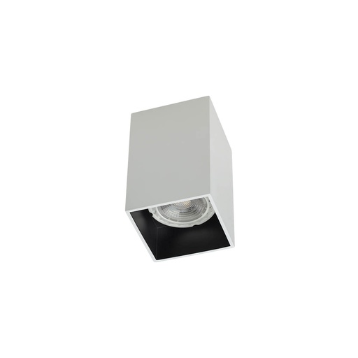 [W4L061616] XCARD SQ. CEILING FITTING GU10/PAR16 1x50W max. 230V AC IP20 UGR<10 SWH (5.1.1)