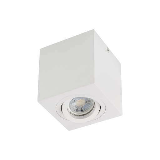 [W4L061621] XBRIX SQ. ADJ. CEILING FITTING GU10/PAR16 1x50W max. 230V AC IP20 MWH (5.1.1)