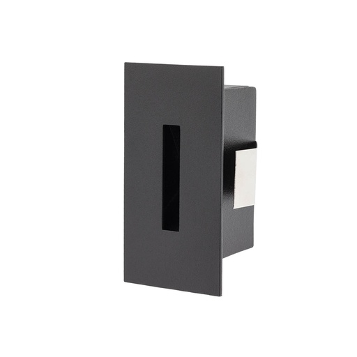 [W4L061638] XSIGN WALL RECESSED SG01RB INCLUDED 3W 3000K SBK (5.1.2)