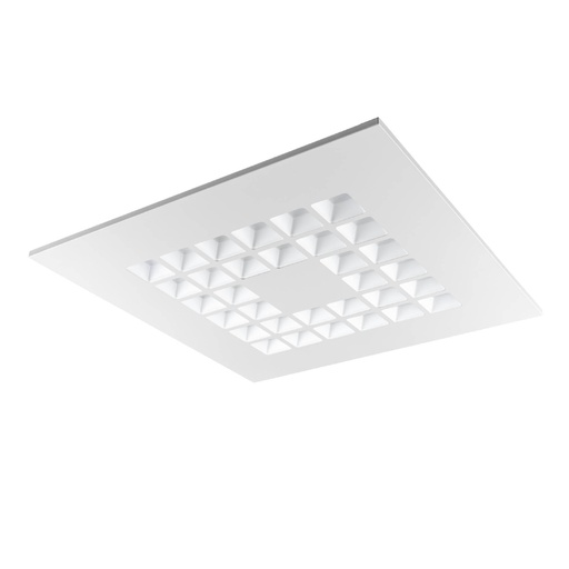 [W4L061648] XCOMB REC. LED GRILLE PANEL 40W 220-240V AC 3CCT UGR<19 CRI>80 595x595 mm IP20 MWH (4.1.2)