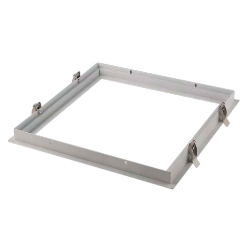 [W4L061673] XPLANET REC. IP65 AL. ANTIBACT. FRAME for REC. MOUNTING in FALSE CEILING