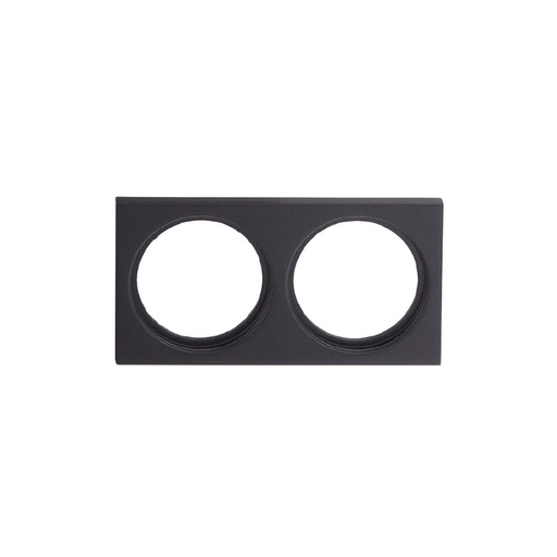 [W4L061776] XCLUB FRAME for 2 LED module for CU02 BK