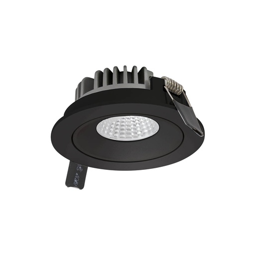 [W4L061810] XWOK REC. ADJ. DOWNLIGHT 1x12W 220-240V AC 4000K CRI.90 IP20 UGR<16 38° SBK (5.1.2)