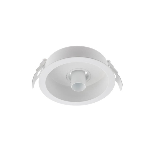 [W4L061881] XDRILL RIM REC. FITTING 1x9W 220-240V AC 2700K CRI.90 IP20 UGR<10 18° MWH (5.1.2)