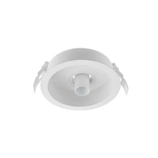 [W4L061883] XDRILL RIM REC. FITTING 1x9W 220-240V AC 3000K CRI.90 IP20 UGR<10 18° MWH (5.1.2)