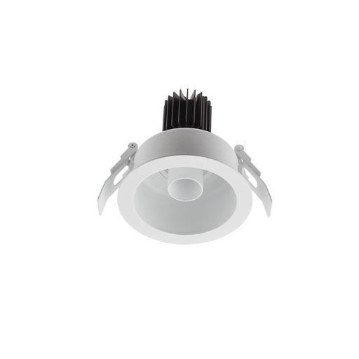 [W4L061897] XDRILL RIM REC. FITTING 1x9W CENTRAL 220-240V AC 4000K CRI.90 IP20 UGR<10 18° MWH (5.1.2)