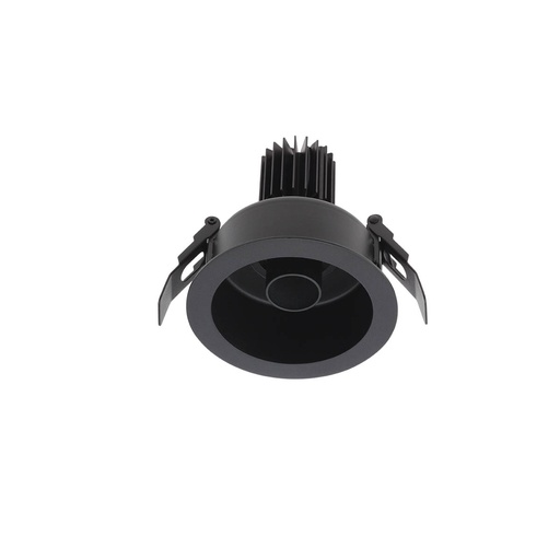 [W4L061900] XDRILL RIM REC. FITTING 1x9W CENTRAL 220-240V AC 3000K CRI.90 IP20 UGR<10 18° MBK (5.1.2)