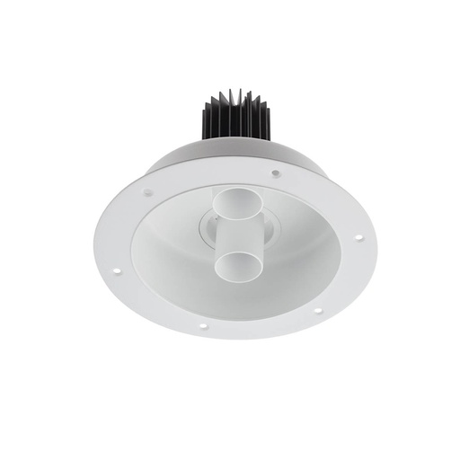 [W4L061911] XDRILL TRIM. REC. FITTING 2x9W 220-240V AC 2700K CRI.90 IP20 UGR<10 18° MWH (5.1.2)