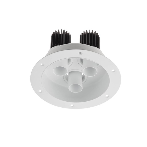 [W4L061917] XDRILL TRIM. REC. FITTING 3x9W 220-240V AC 2700K CRI.90 IP20 UGR<10 18° MWH (5.1.2)