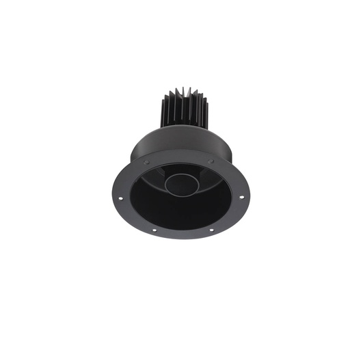 [W4L061920] XDRILL TRIM. REC. FITTING 1x9W CENTRAL 220-240V AC 4000K CRI.90 IP20 UGR<10 18° MBK (5.1.2)