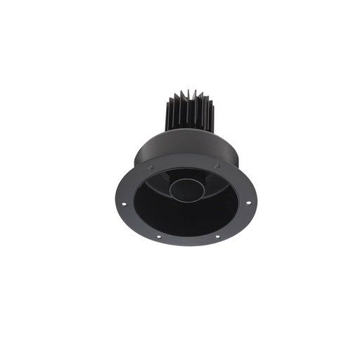 [W4L061922] XDRILL TRIM. REC. FITTING 1x9W CENTRAL 220-240V AC 2700K CRI.90 IP20 UGR<10 18° MBK (5.1.2)