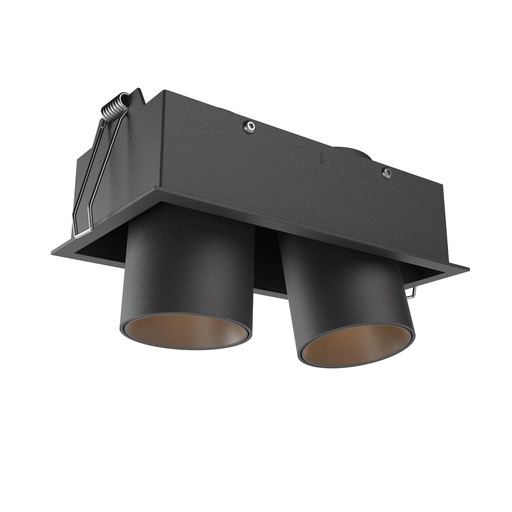 [W4L061968] XCANON REC. DOWNLIGHT RND. W. RIM 2x13W 350mA 3000K CRI.90 36dgr SBK (5.1.2)