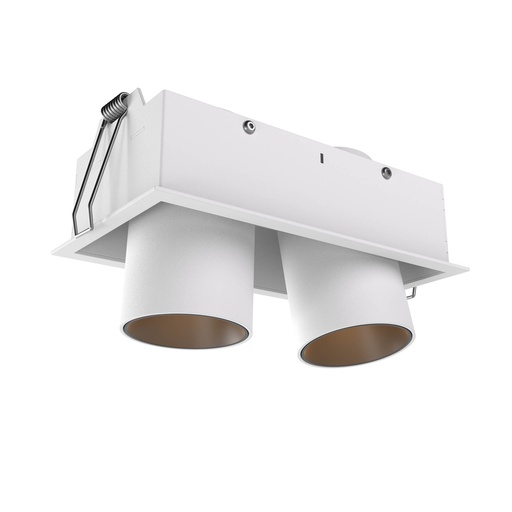 [W4L061969] XCANON REC. DOWNLIGHT RND. W. RIM 2x13W 350mA 3000K CRI.90 36dgr SWH (5.1.2)