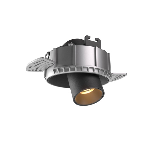 [W4L061972] XCANON REC. DOWNLIGHT RND. TRIMLESS 7W 350mA 3000K CRI.90 36dgr SBK (5.1.2)