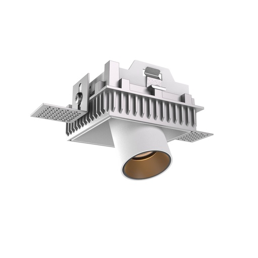 [W4L061975] XCANON REC. DOWNLIGHT SQ. TRIMLESS 7W 350mA 3000K CRI.90 36dgr SWH (5.1.2)