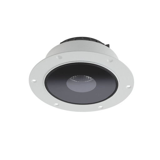[W4L062037] XGLOW TRIM. REC. FITTING 1x13W 220-240V AC 3000K CRI.90 IP54 UGR<16 20° BK (5.1.2)