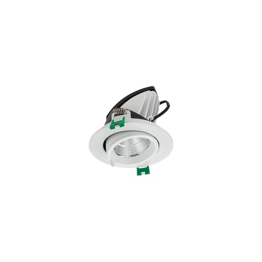 [W4L062097] XDOWN REC. ADJ. FITTING 1x15W 220-240V AC 4000K CRI.90 IP20 UGR<16 38° SWH (5.1.2)