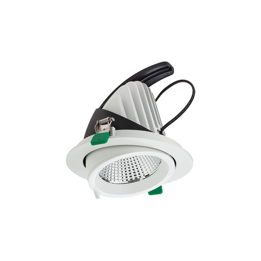 [W4L062100] XDOWN REC. ADJ. FITTING 1x33W 220-240V AC 3000K CRI.90 IP20 UGR<16 38° SWH (5.1.2)