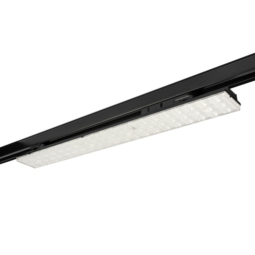 [W4L062297] XTRADE LINEAR LIGHT FITTING  for TKN w. LENS 30W 572mm 60dgr 4000K SBK (4.1.2)