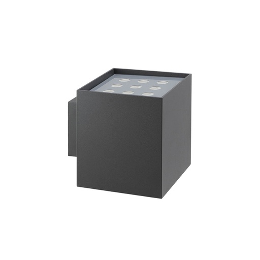 [W4L062652] XWALL SQ. SURF. LAMP 2x20W 220-240V AC 4000K CRI.80 IP65 UGR<7 40° DG (5.1.2)