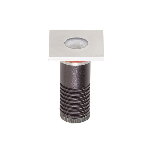 [W4L062691] XGROUND GRND. SQ. REC. FITTING 1x1W 24V DC 4000K CRI.80 IP67 45° SS (5.1.2)