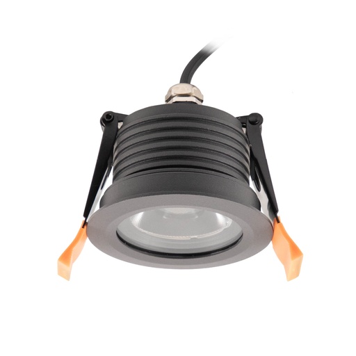 [W4L062760] XSAL RND. RECESSED DOWNLIGHT 12W 110-240VAC 4000K IP65 IK06 DG (5.1.2)