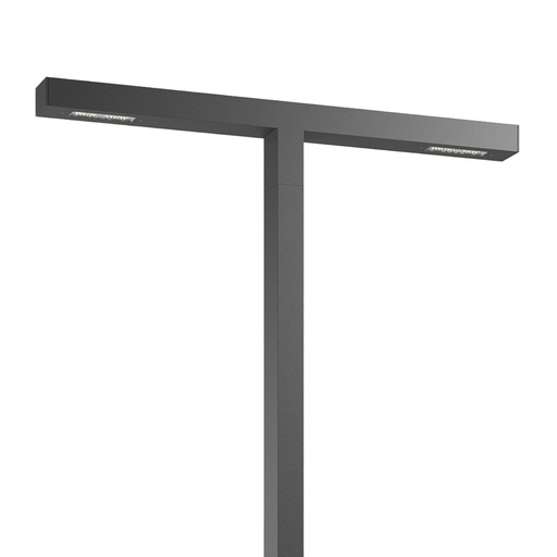 [W4L062774] XTORRE STREET LIGHT 4Mr 2x40W 4000K T2-S optic DG (4.1.2)