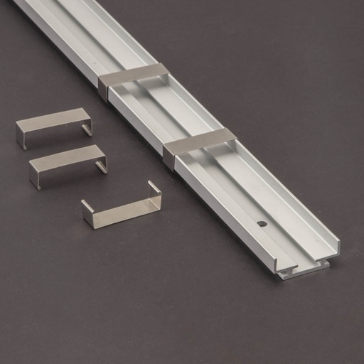 [W4L062951] XFLEX SET AL. PROFILE 2m WITH 10 FIXING SCREWS AND 10 CLIPS