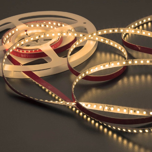 [W4L063092] XRIBO IP20 5m/reel LEDS STRIP 12W/m 128 LED/m 24V DC 2700K CRI.80 >115° (5.1.2)