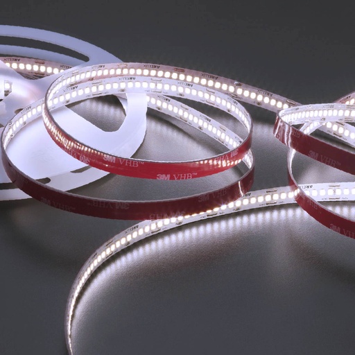 [W4L063108] XRIBO IP20 5m/reel LEDS STRIP 22W/m 240 LED/m 24V DC 6000K CRI.80 >115° (5.1.2)