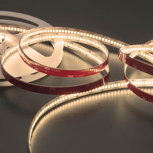 [W4L063111] XRIBO IP20 5m/reel LEDS STRIP 22W/m 240 LED/m 24V DC 3000K CRI.80 >115° (5.1.2)