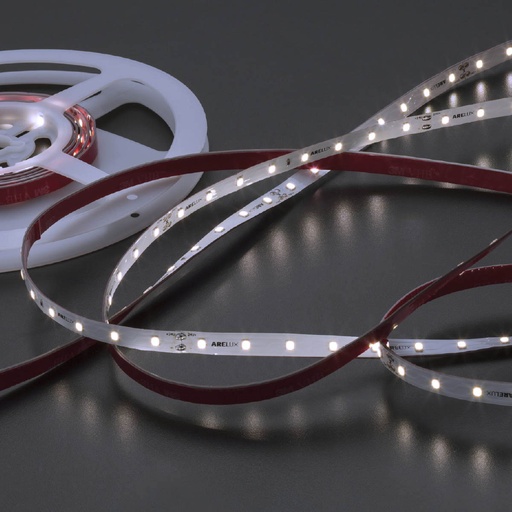 [W4L063112] XRIBO IP20 5m/reel LEDS STRIP 6W/m 64LED/m 24V DC 6000K CRI.80 >115° (5.1.2)
