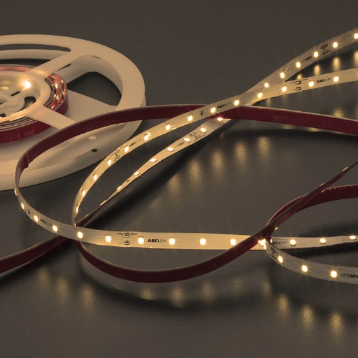 [W4L063114] XRIBO IP20 5m/reel LEDS STRIP 6W/m 64LED/m 24V DC 2700K CRI.80 >115°l (5.1.2)