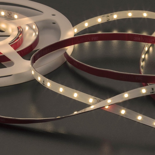 [W4L063147] XRIBO IP66 5m/reel LEDS STRIP 6W/m 64LED/m 24V DC 3000K CRI.80 >115° (5.1.2)