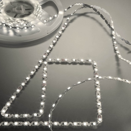 [W4L063165] XRIBO ZIGZAG 5m/reel IP65 LEDS STRIP 72W/5m 72LED/m 24V DC 4000K CRI.80 >115° (5.1.2)