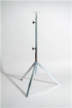 [W4L064725] TREPIED ZINGUE A CHAUD POUR PROJECTEURS, HAUTEUR MAXIMALE = 2,7M
