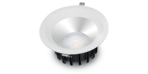 [W4L065056] Downlight ASSIA 15-23W 8 - Diam 226MM - Déc. 200MM CCT changing - Blanc