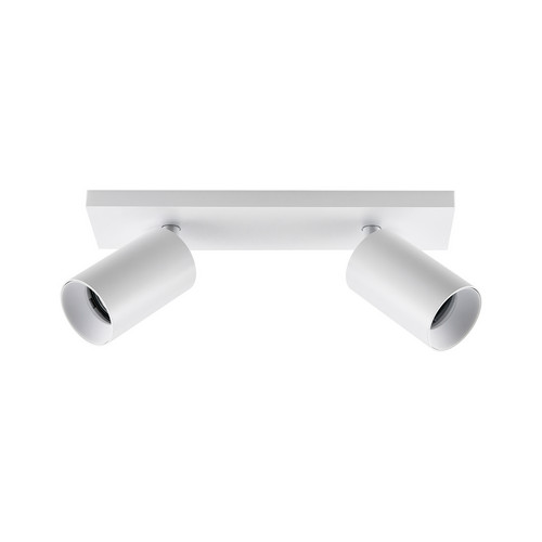 [W4L841311] Surface-mounted ceiling light - Can Tilt square - 2 x 7.5W GU10 - white