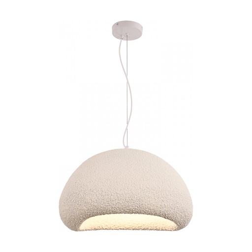 [W4L852918] PENDANT LAMP E27 MAX 15W FIBERGLASS D:80 CM
