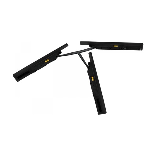 [W4L852939] 'T'' CONNECTOR FOR MAGNETIC TRACKS 5MM ,BLACK MATT