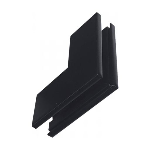 [W4L852947] VERTICAL OUTER CORNER 90° FOR SURFACE MAGNETIC TRACKS 5MM ,BLACK MATT