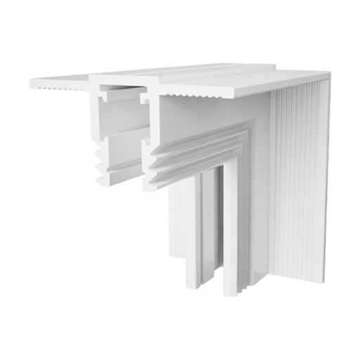 [W4L852955] VERTICAL INNER CORNER FOR TRIMLESS MAGNETIC TRACKS 5MM ,WHITE MATT