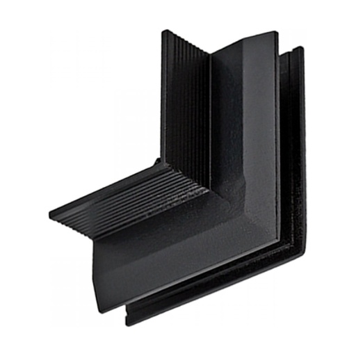 [W4L852956] VERTICAL OUTER CORNER FOR TRIMLESS MAGNETIC TRACKS 5MM, BLACK MATT