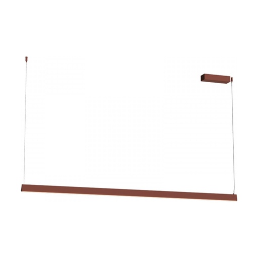 [W4L852997] PENDANT LED LINE LIGHT 32W 3000K TRIAC SANDY BRICK RED