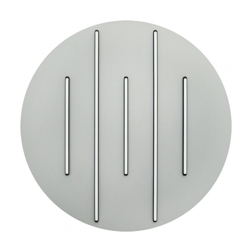 [W4L853012] CEILING LED LIGHT 52W 3000K BLACK MATT STICK - SANDY GREY BASE