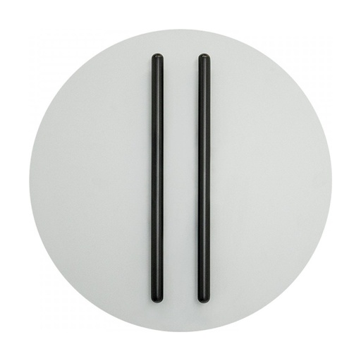 [W4L853013] WALL LED LIGHT 13W 3000K TRIAC BLACK MATT STICK - SANDY GREY BASE