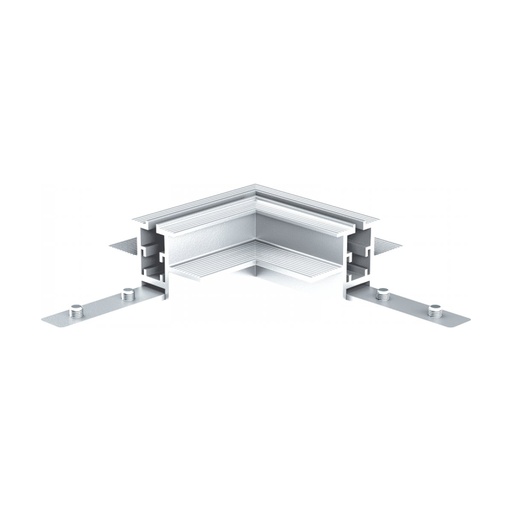 [W4L853074] TRIMLESS  HORIZONTAL INNER CORNER FOR 3MM MAGNETIC SANDY WHITE