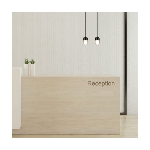 [W4L853082] PENDANT LED LIGHT 7W 3000K SANDY BLACK ALUMINIUM - ACRYLIC