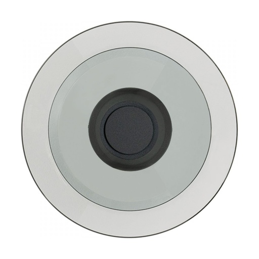 [W4L853086] WALL LED LIGHT 10W 3000K SANDY BLACK - SMOKED GLASS