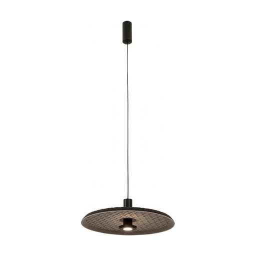 [W4L853111] PENDANT LED LIGHT 13W ACOUSTIC LIGHT GREY - BLACK 